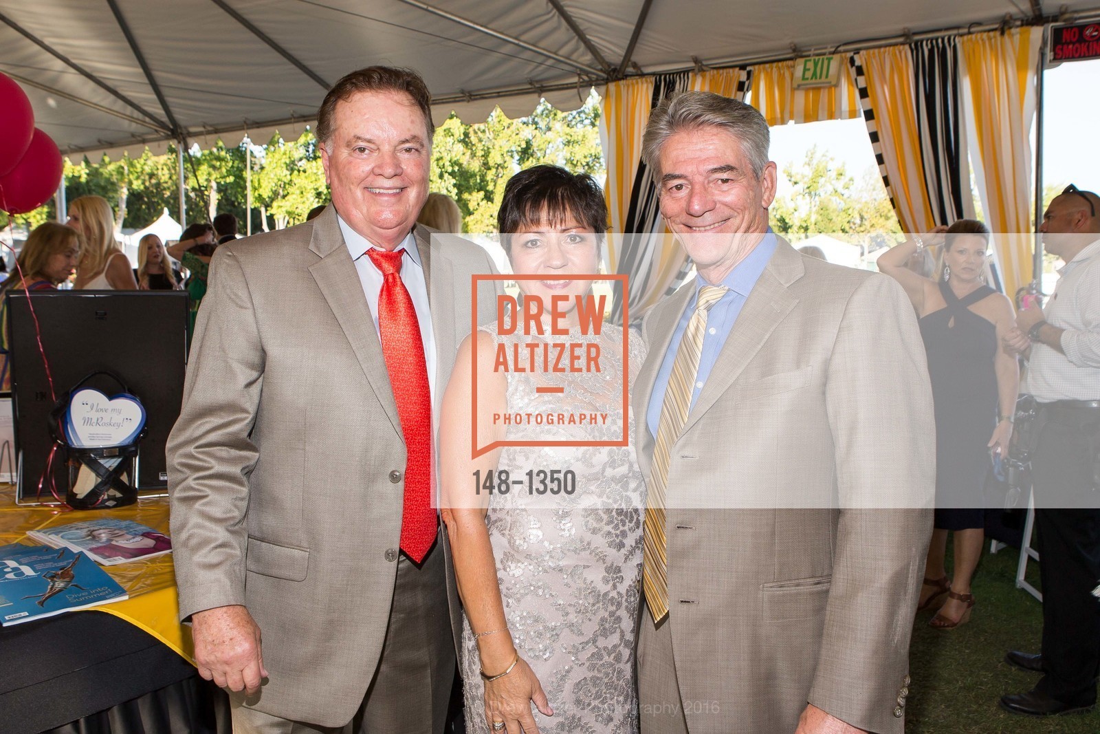 Jim McDonald, Vilma Sinclair, Gene Sinclair, Menlo Charity Horse Show Gala Dinner, Menlo Circus Club, August 12th, 2016, Photo #148-1350 Jim McDonald, Vilma Sinclair, Gene Sinclair, Photo #148-1350