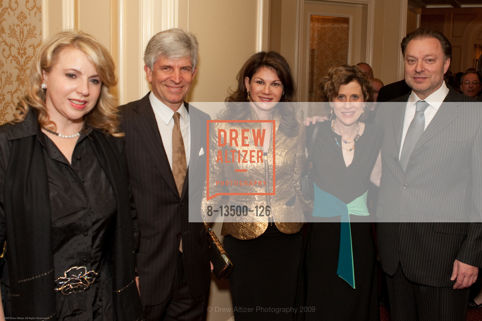 Marina Tikhman, Gary Rayant, Kathy Fields Rayant, Gayle Zahler, Anatoly Tikhman, Jewish Family and Children Services Annual FAMMY AWARDS, US, March 8th, 2009, Photo #8-13500-126 Marina Tikhman, Gary Rayant, Kathy Fields Rayant, Gayle Zahler, Anatoly Tikhman, Photo #8-13500-126