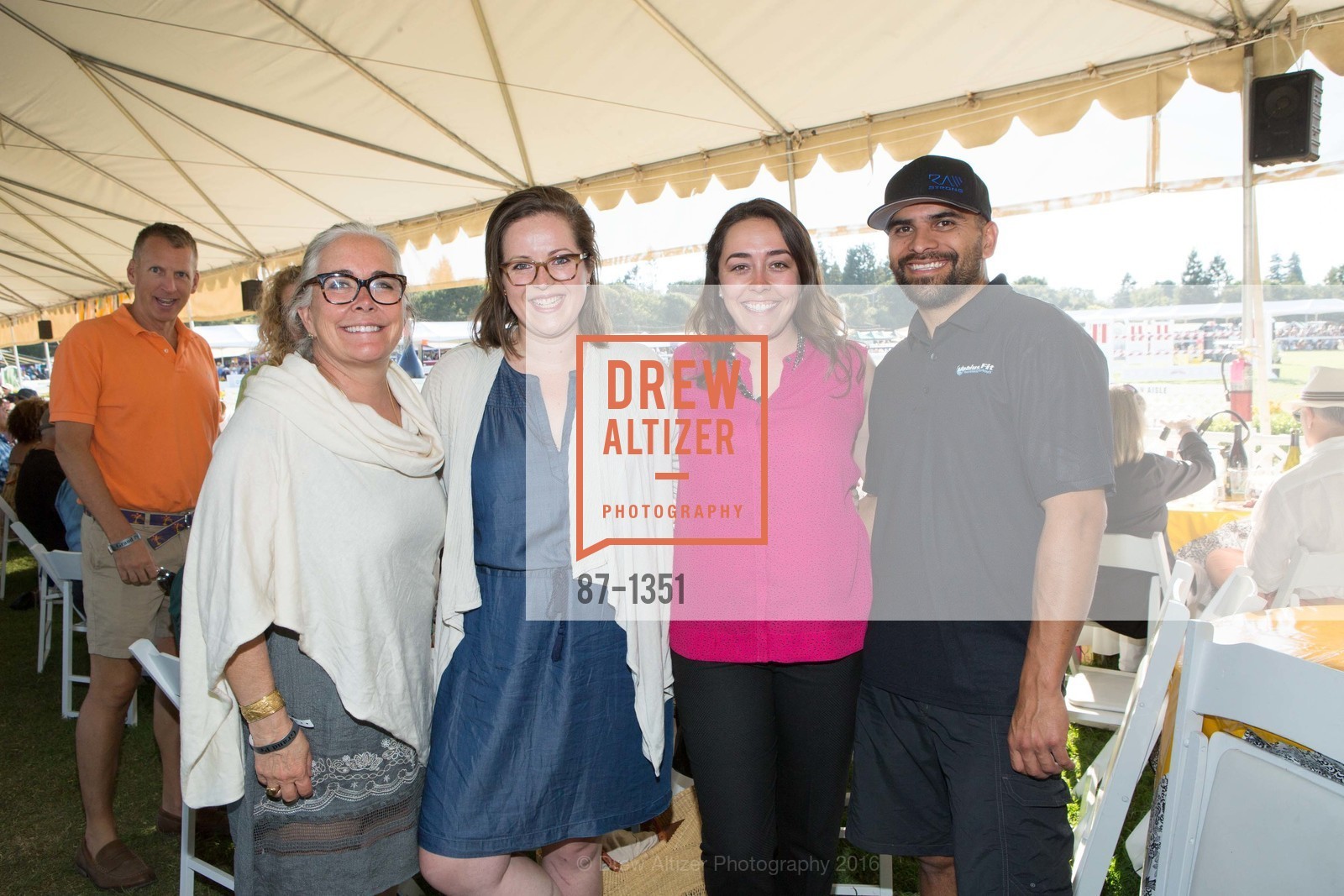 Ginna Lazar, Carolyn Phillips, Claire Lazar, Ulises Lemus, Menlo Charity Horse Show- Bently and ELLA pre-Grand Prix party, Menlo Circus Club, August 13th, 2016, Photo #87-1351 Ginna Lazar, Carolyn Phillips, Claire Lazar, Ulises Lemus, Photo #87-1351