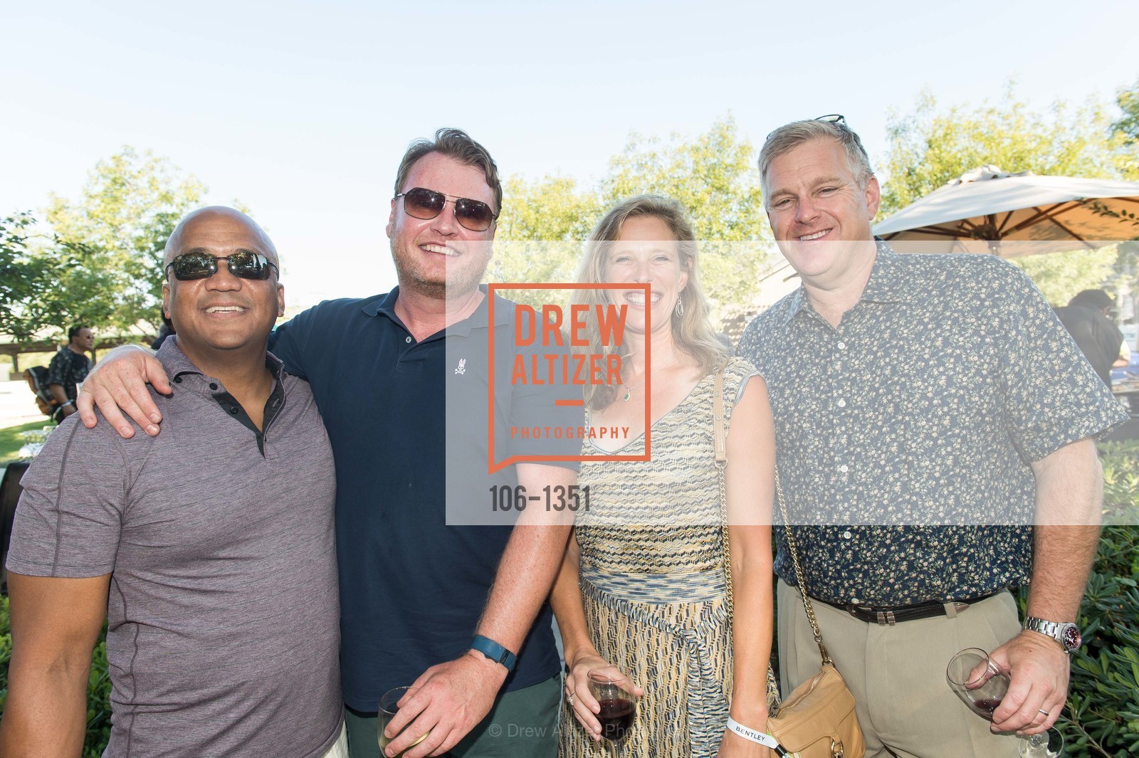 Jerry Garrett, Roger Garrett, Stacy May, Robert May, Menlo Charity Horse Show- Bently and ELLA pre-Grand Prix party, Menlo Circus Club, August 13th, 2016, Photo #106-1351 Jerry Garrett, Roger Garrett, Stacy May, Robert May, Photo #106-1351