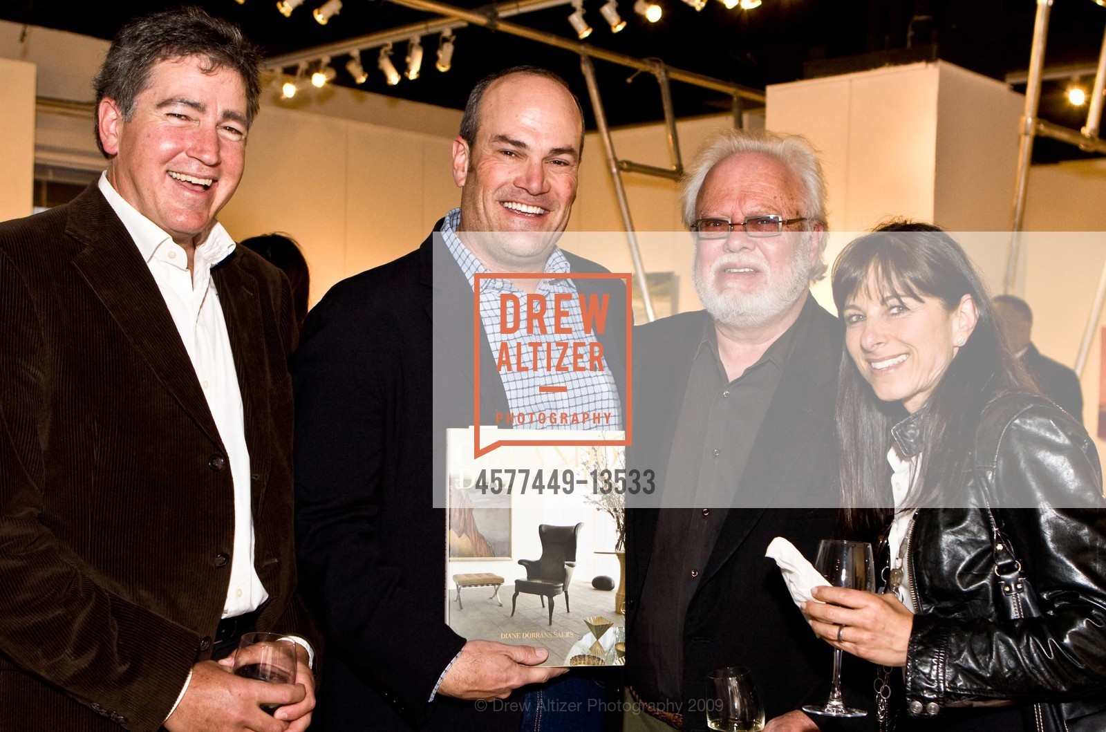 David Anttila, Brian Graham, Eric Engstrom, Nancy Graham, Academy of Art Hosts Signing Party for Orlando Diaz Azcuy and Diane Dorans Saeks, US, May 11th, 2009, Photo #4577449-13533 David Anttila, Brian Graham, Eric Engstrom, Nancy Graham, Photo #4577449-13533