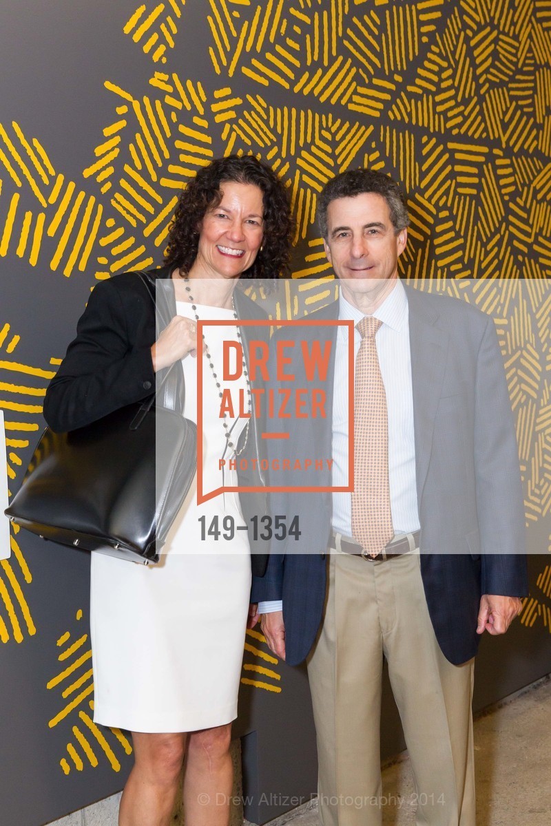 Silvia Fernandez, Charles Freiberg, OMCA and SFMOMA Celebrate Opening of Fertile Ground, Oakland Museum of California. 1000 Oak Strett, September 18th, 2014, Photo #149-1354 Silvia Fernandez, Charles Freiberg, Photo #149-1354