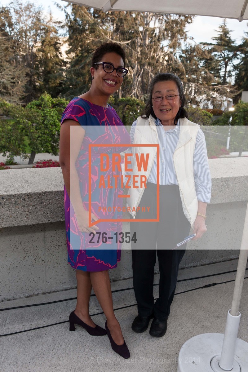 Ayanna Reed, Elena Krause, OMCA and SFMOMA Celebrate Opening of Fertile Ground, Oakland Museum of California. 1000 Oak Strett, September 18th, 2014, Photo #276-1354 Ayanna Reed, Elena Krause, Photo #276-1354