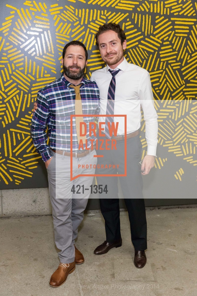 Craig Corpora, Jared Ledesma, OMCA and SFMOMA Celebrate Opening of Fertile Ground, Oakland Museum of California. 1000 Oak Strett, September 18th, 2014, Photo #421-1354 Craig Corpora, Jared Ledesma, Photo #421-1354