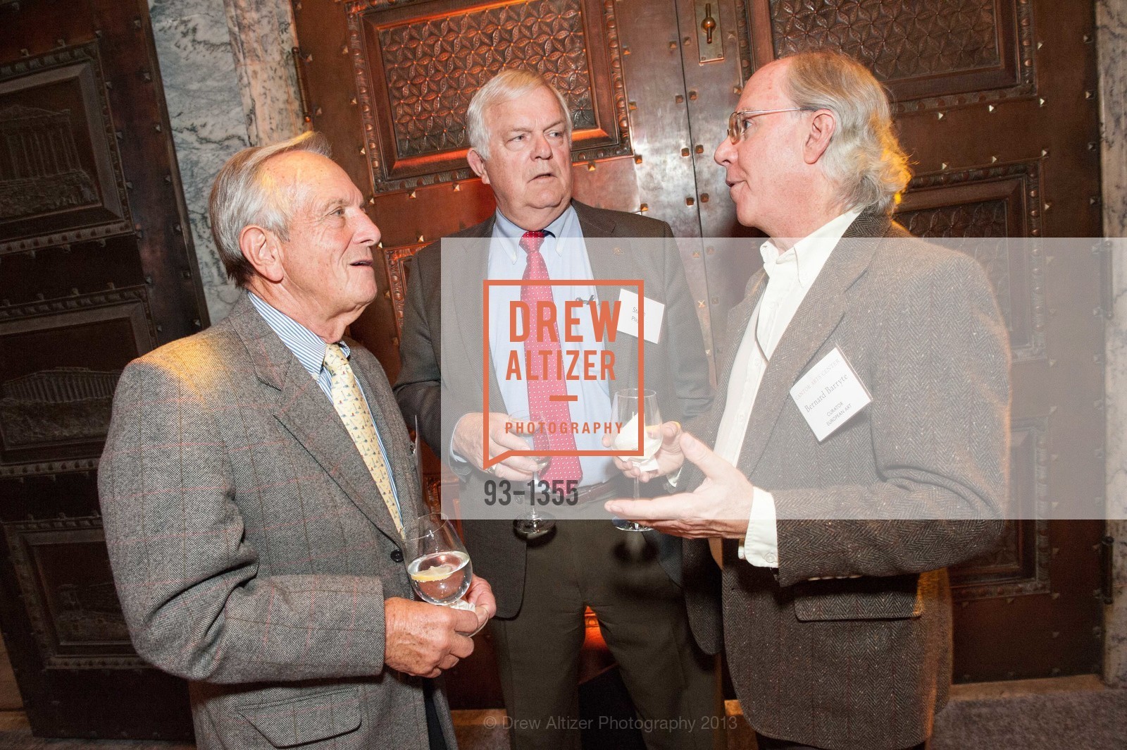 Steve Player, Bernard Barryte, SFMOMA and Cantor Arts Center Opening Reception, Cantor Arts Center. 328 Lomita Dr, November 12th, 2013, Photo #93-1355 Steve Player, Bernard Barryte, Photo #93-1355