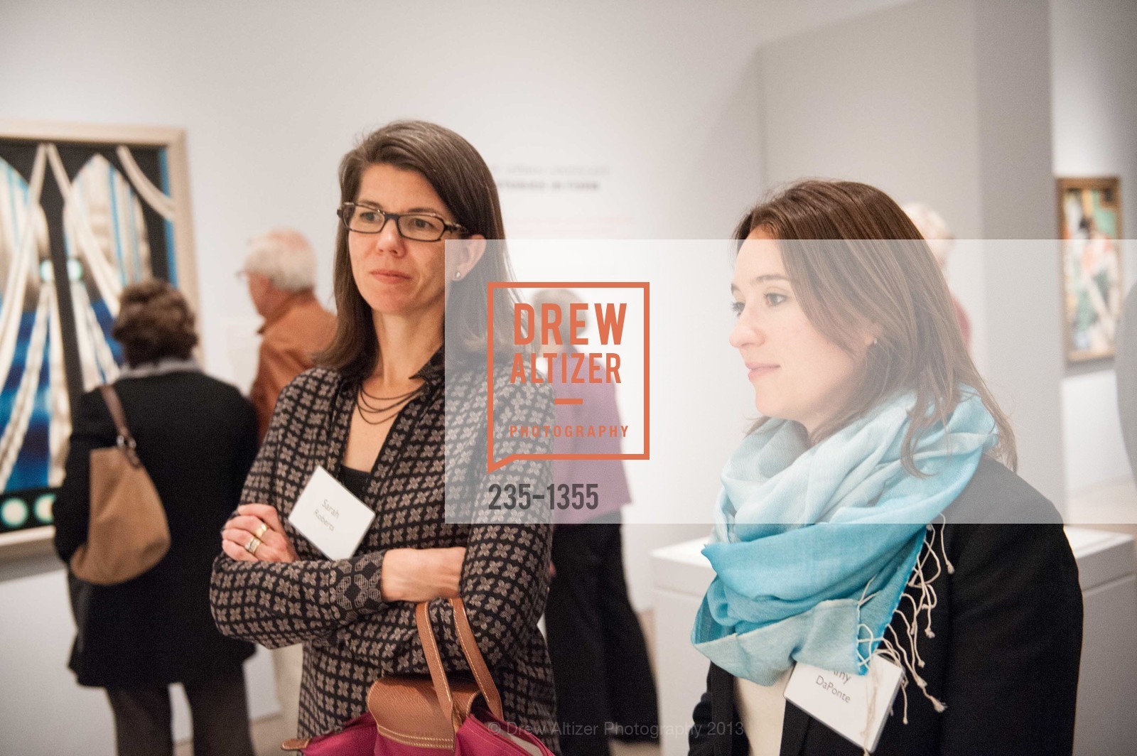 Sarah Roberts, Amy DaPonte, SFMOMA and Cantor Arts Center Opening Reception, Cantor Arts Center. 328 Lomita Dr, November 12th, 2013, Photo #235-1355 Sarah Roberts, Amy DaPonte, Photo #235-1355