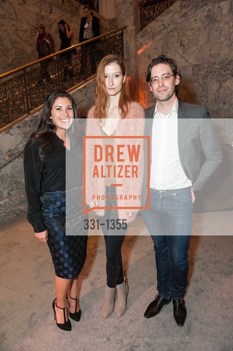 Denise Marica, Maya Alex, Jordan Deschamps-Braly, SFMOMA and Cantor Arts Center Opening Reception, Cantor Arts Center. 328 Lomita Dr, November 12th, 2013, Photo #331-1355 Denise Marica, Maya Alex, Jordan Deschamps-Braly, Photo #331-1355