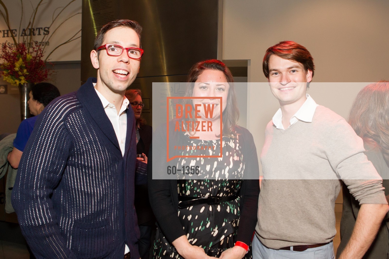 Carl-Christoph Reckers, Samantha Leo, Adrian Stalder, SFMOMA and YBCA Celebrate Opening of Public Intimacy, Yerba Buena Center for the Arts. 701 Mission Street, Photo #60-1356 Carl-Christoph Reckers, Samantha Leo, Adrian Stalder, Photo #60-1356