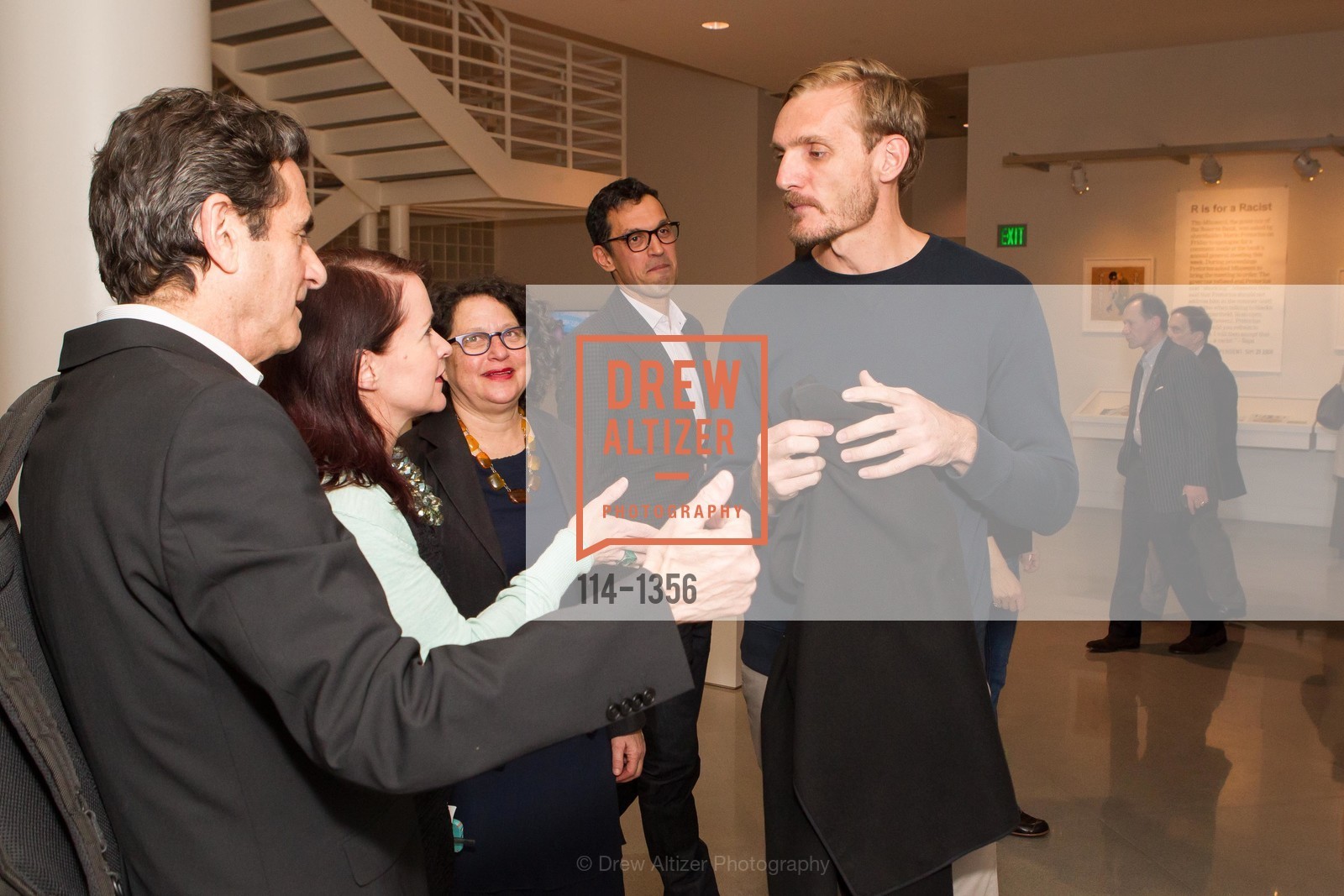 Neal Benezra, Deborah Cullinan, Betti-Sue Hertz, Dominic Willston, Vaughn Sadie, Photo #114-1356