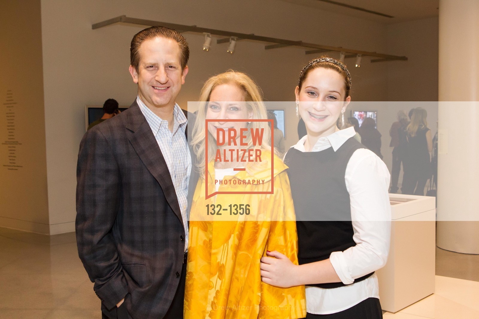 Robert Shwarts, Joni Binder, Maia Shwarts, SFMOMA and YBCA Celebrate Opening of Public Intimacy, Yerba Buena Center for the Arts. 701 Mission Street, Photo #132-1356 Robert Shwarts, Joni Binder, Maia Shwarts, Photo #132-1356