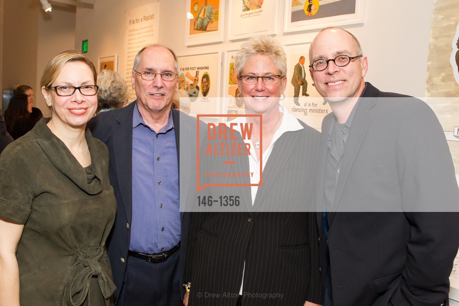 Janet Alberti, Fred Schneider, Erin Hirsch, Chad Coerver, SFMOMA and YBCA Celebrate Opening of Public Intimacy, Yerba Buena Center for the Arts. 701 Mission Street, Photo #146-1356 Janet Alberti, Fred Schneider, Erin Hirsch, Chad Coerver, Photo #146-1356