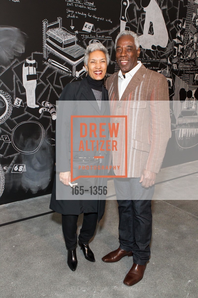 Kitsaun King, Gregory Robinson, SFMOMA and YBCA Celebrate Opening of Public Intimacy, Yerba Buena Center for the Arts. 701 Mission Street, Photo #165-1356 Kitsaun King, Gregory Robinson, Photo #165-1356