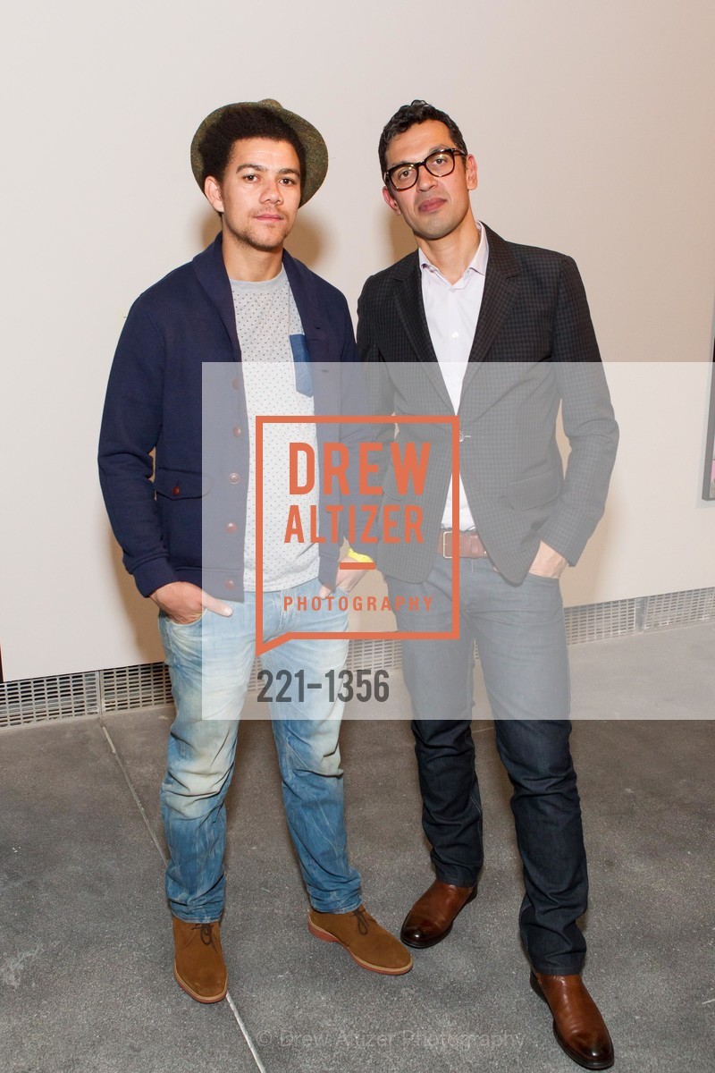 Kemang Wa Lehulera, Dominic Willston, SFMOMA and YBCA Celebrate Opening of Public Intimacy, Yerba Buena Center for the Arts. 701 Mission Street, Photo #221-1356 Kemang Wa Lehulera, Dominic Willston, Photo #221-1356