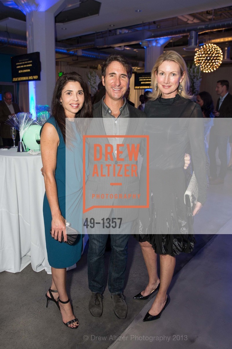 Candace Cavanaugh, Mario Rodighiero, Shirley Parks, SFMOMA Bay Area Treasure Launch Party, Yammer Headquarters. 1355 Market St, September 20th, 2013, Photo #49-1357 Candace Cavanaugh, Mario Rodighiero, Shirley Parks, Photo #49-1357