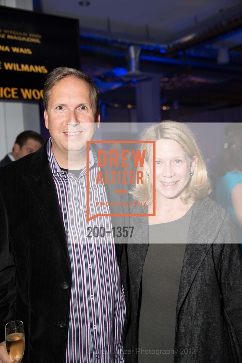 Marc Trimuschat, Ariane Trimuschat, SFMOMA Bay Area Treasure Launch Party, Yammer Headquarters. 1355 Market St, September 20th, 2013, Photo #200-1357 Marc Trimuschat, Ariane Trimuschat, Photo #200-1357