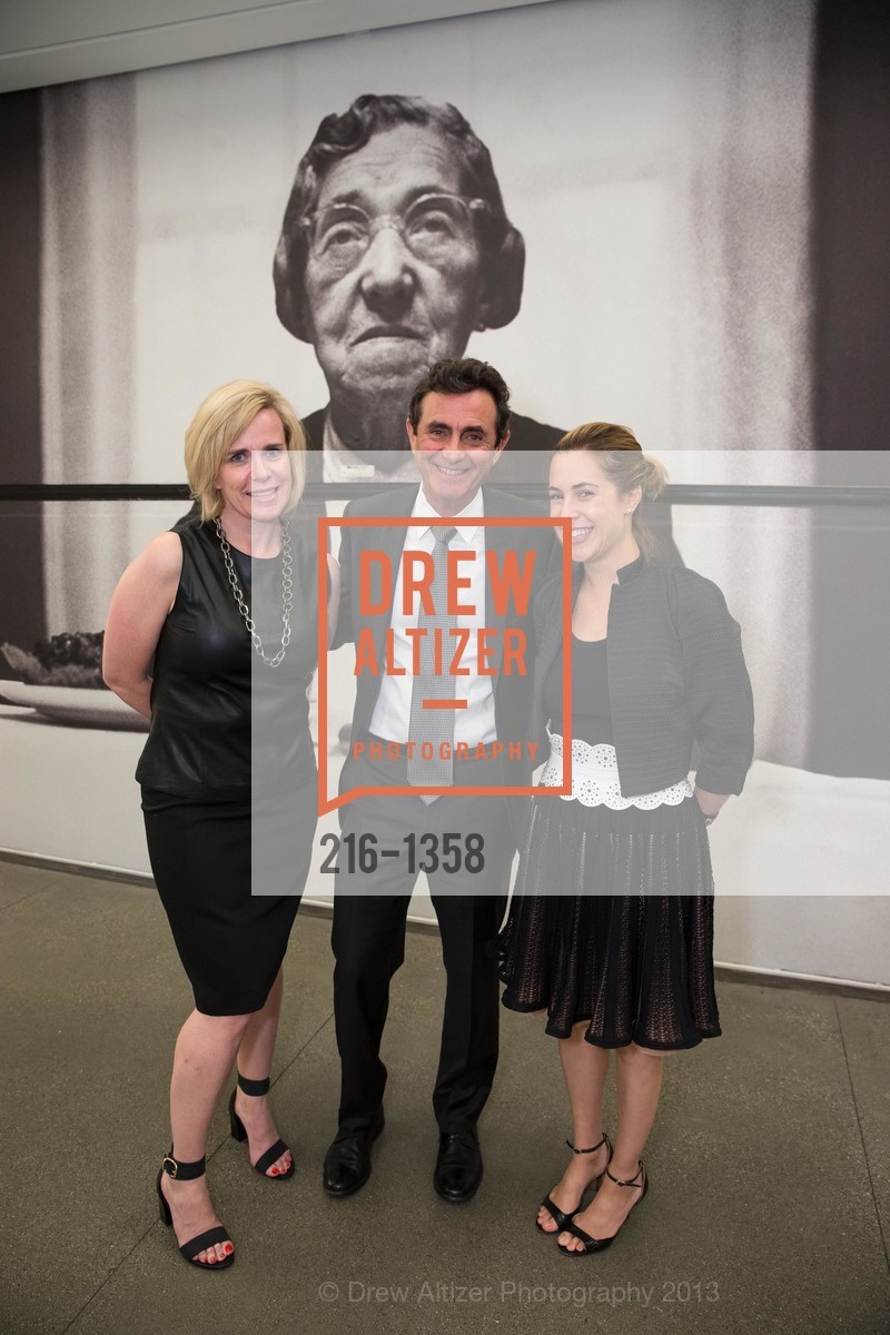 Joanne Bradford, Neal Benezra, Alison Pincus, SFMOMA Beyond Belief Opening Reception, Contemporary Jewish Museum. San Francisco, California, June 26th, 2013, Photo #216-1358 Joanne Bradford, Neal Benezra, Alison Pincus, Photo #216-1358