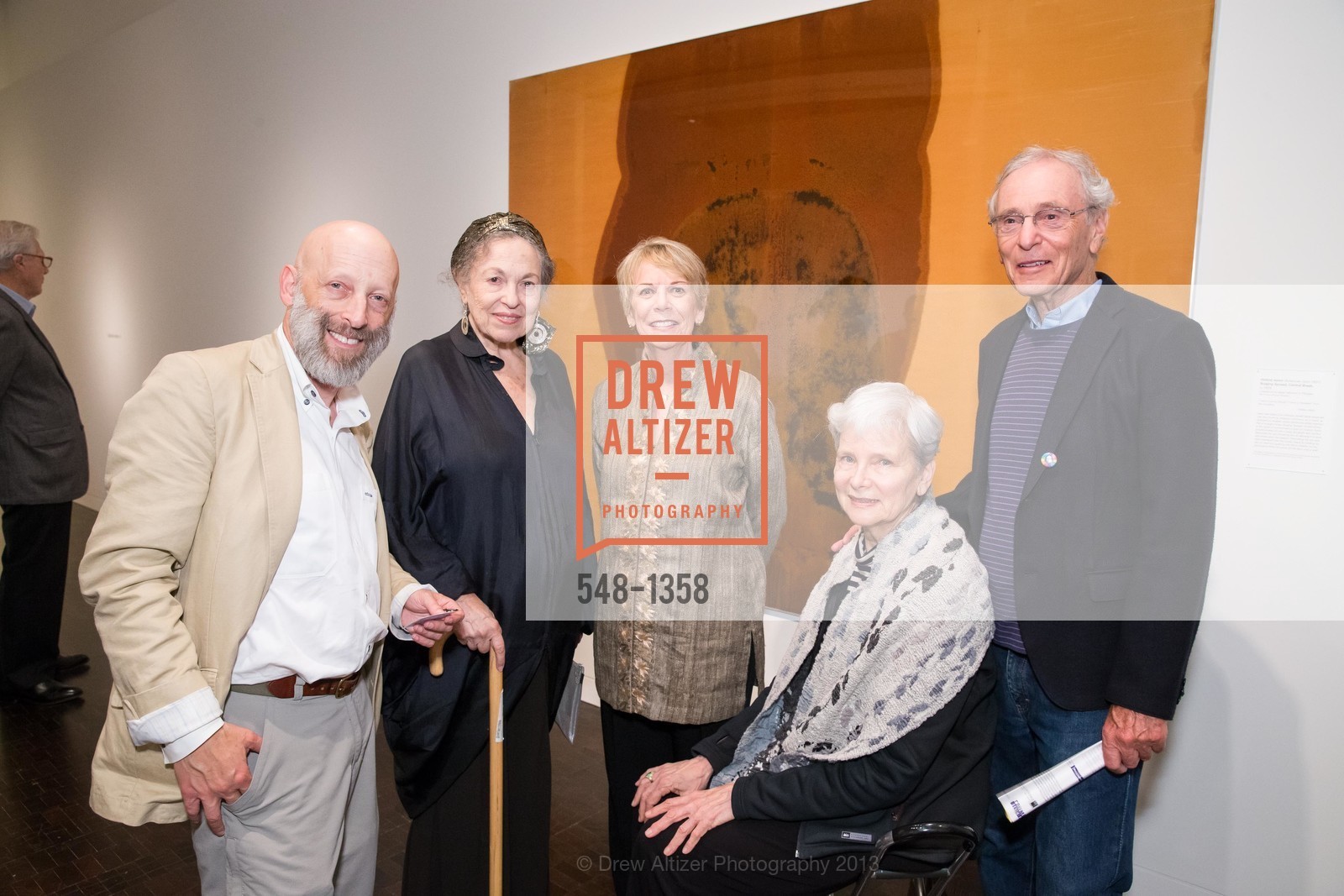 Group of guests at SFMOMA Beyond Belief Opening Reception