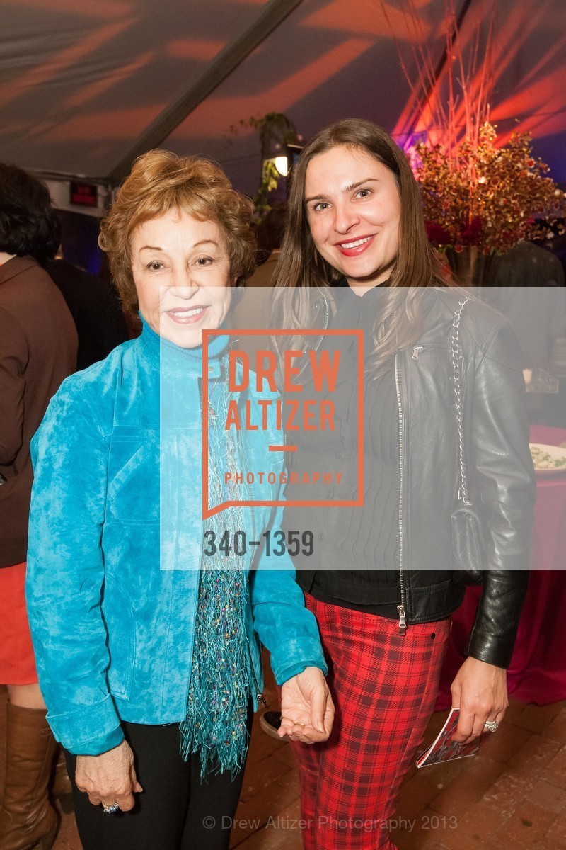 Nomi Trapnell, Angela Robins, SFMOMA Opening Reception for Project Los Altos, Los Altos History Musem. Los Altos, California, November 6th, 2013, Photo #340-1359 Nomi Trapnell, Angela Robins, Photo #340-1359