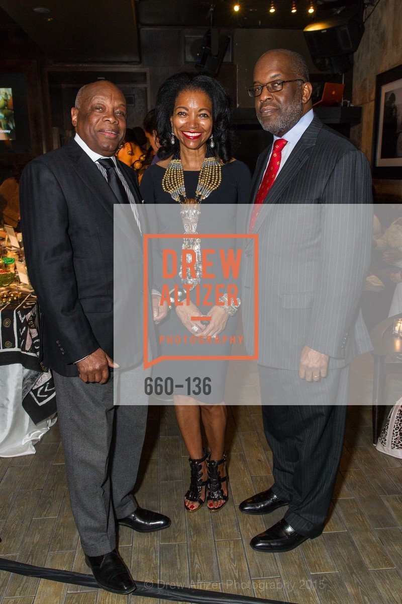 Willie Brown, Denise Bradley Tyson, Bernard Tyson, Inspired Luxe Launch Party hosted by Denise Bradley-Tyson, MatrixFillmore, May 27th, 2015,Drew Altizer, Drew Altizer Photography, full-service agency, private events, San Francisco photographer, photographer california