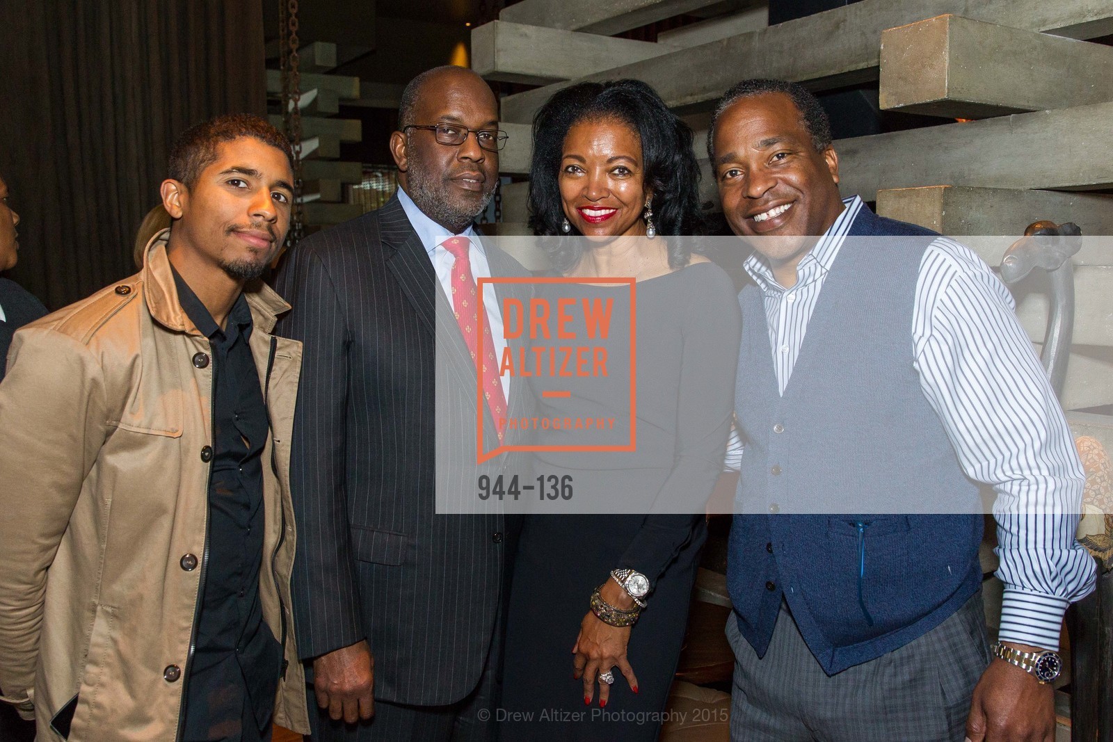 Chris Lyons, Bernard Tyson, Denise Bradley Tyson, Inspired Luxe Launch Party hosted by Denise Bradley-Tyson, MatrixFillmore, May 27th, 2015,Drew Altizer, Drew Altizer Photography, full-service agency, private events, San Francisco photographer, photographer california