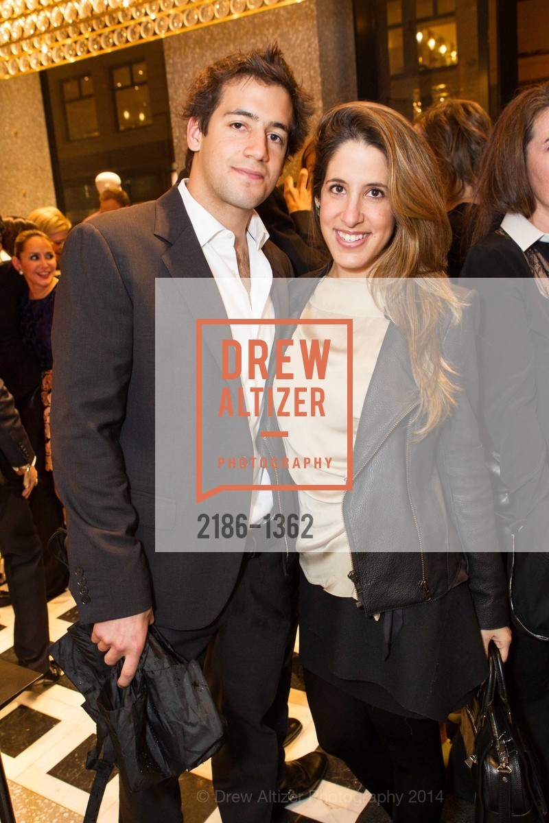 Dan Belldegrun, Mia Belldegrun, VALENTINO SF Opening To Honor SFMOMA Modern Ball Committee, Valentino Store Union Square. 105 Market St, February 26th, 2014, Photo #2186-1362 Dan Belldegrun, Mia Belldegrun, Photo #2186-1362
