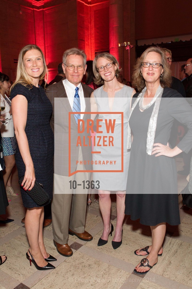 Allison Harding with Forest McGill, Caitlin Haskell and Janet Bishop