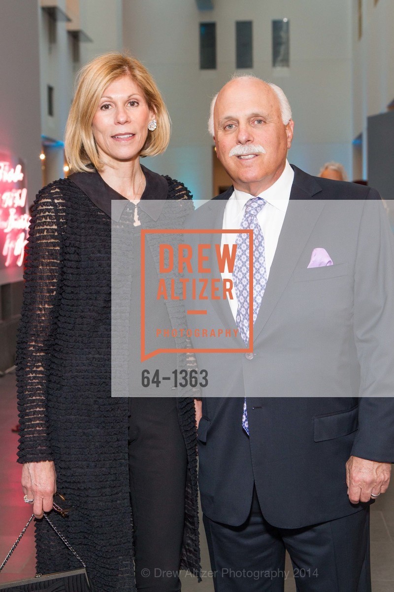 Vicki Kahn, Scott Kahn, SFMOMA Opening Reception for Gorgeous, Asian Art Museum. San Francisco, California, June 19th, 2014, Photo #64-1363 Vicki Kahn, Scott Kahn, Photo #64-1363