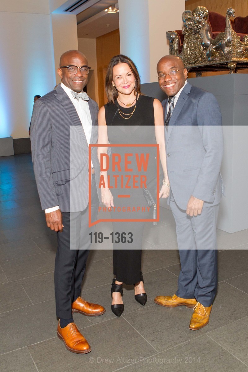 Maxwell Keller, Diana Kay, Marcus Keller, SFMOMA Opening Reception for Gorgeous, Asian Art Museum. San Francisco, California, June 19th, 2014, Photo #119-1363 Maxwell Keller, Diana Kay, Marcus Keller, Photo #119-1363