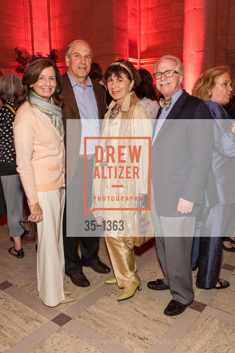 Roberta Intrater, Rick Intrater, Jan Newman, Bob Newman, SFMOMA Opening Reception for Gorgeous, Asian Art Museum. San Francisco, California, June 19th, 2014, Photo #35-1363 Roberta Intrater, Rick Intrater, Jan Newman, Bob Newman, Photo #35-1363