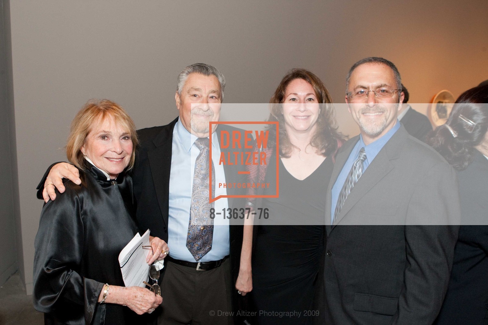 Joyce Friedman, Marvin Friedman, Susan Friedman, Danny Kessler, Contemporary Jewish Museum Event, US, February 27th, 2009, Photo #8-13637-76 Joyce Friedman, Marvin Friedman, Susan Friedman, Danny Kessler, Photo #8-13637-76