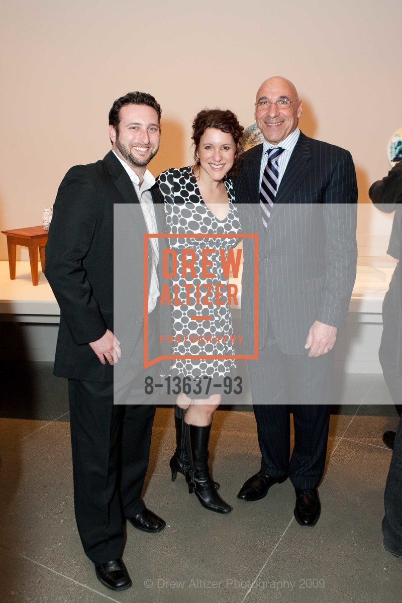 Joshua Gershman, Dre Madden, Harris Weinberg, Contemporary Jewish Museum Event, US, February 27th, 2009, Photo #8-13637-93 Joshua Gershman, Dre Madden, Harris Weinberg, Photo #8-13637-93