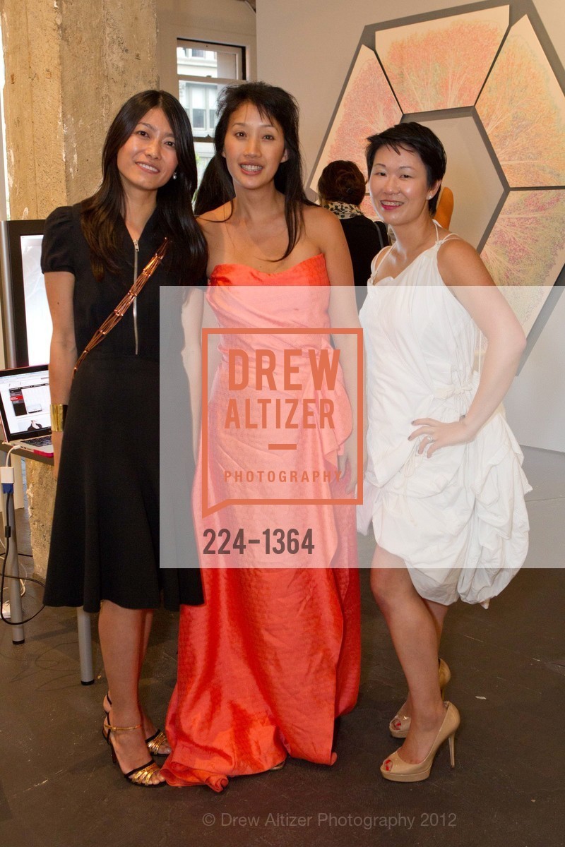 Beatrice Pang, Allison Huynh, Catherine Boley, SFMOMA Modewalk, The McLoughlin Gallery, Suite 200. 49 Geary St, July 25th, 2012, Photo #224-1364 Beatrice Pang, Allison Huynh, Catherine Boley, Photo #224-1364