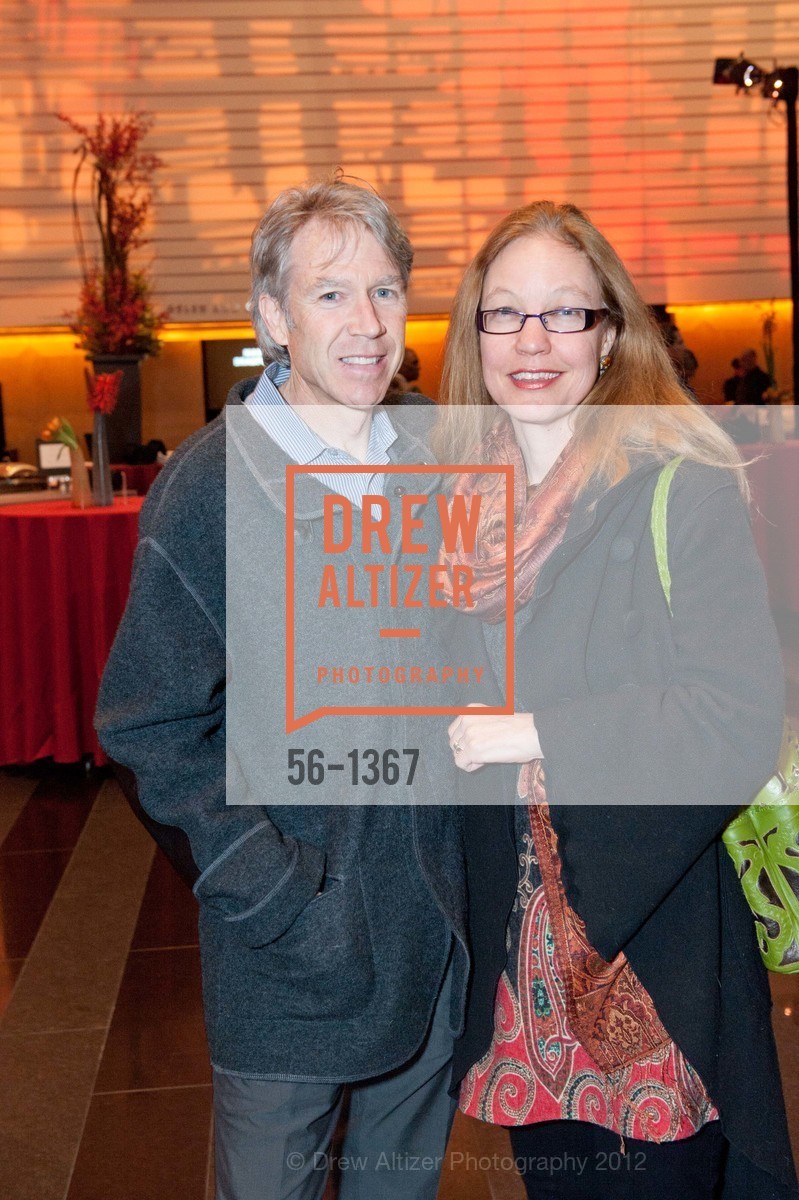 Jeff Grainger-Monsen, Maren Grainger-Monsen, Opening Receptions for Mark Bradford and Rineke Dijkstra, SFMOMA. San Francisco, California, February 15th, 2012, Photo #56-1367 Jeff Grainger-Monsen, Maren Grainger-Monsen, Photo #56-1367