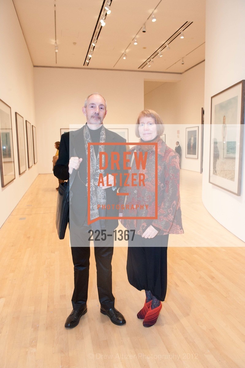 Steven Rogers, Lynn Kirby, Opening Receptions for Mark Bradford and Rineke Dijkstra, SFMOMA. San Francisco, California, February 15th, 2012, Photo #225-1367 Steven Rogers, Lynn Kirby, Photo #225-1367