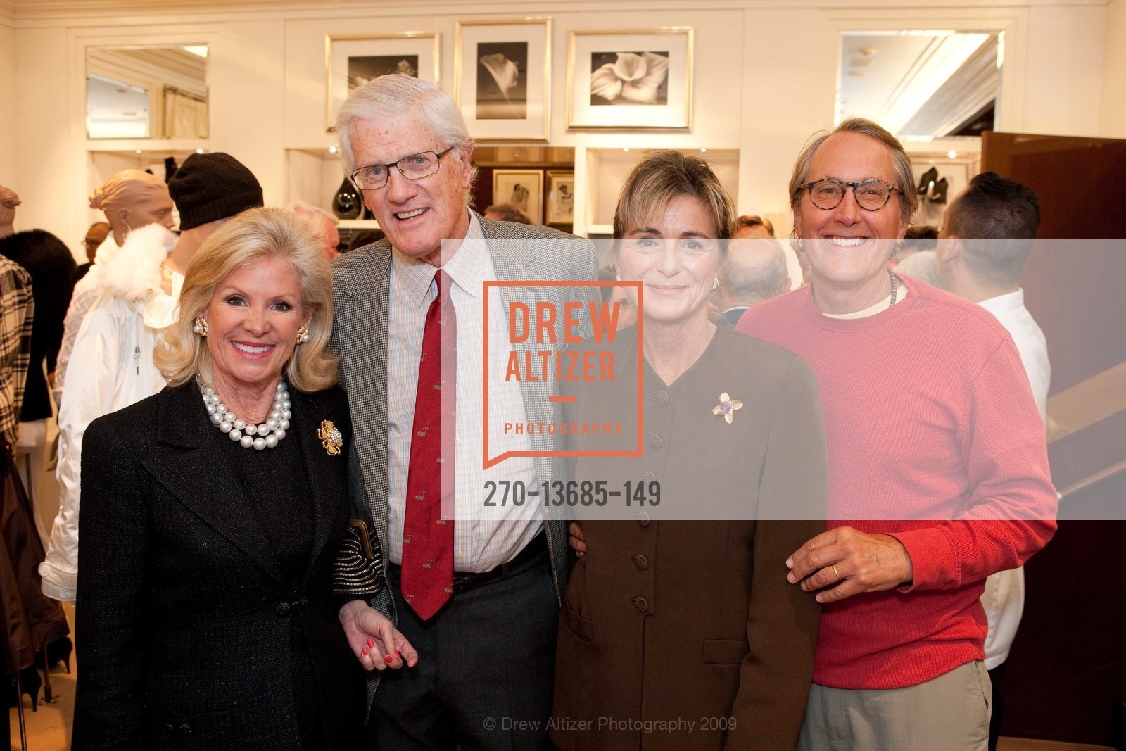 Dede Wilsey, Rennie Spaulding, Elsa Spaulding, Laney Thornton, UCSF Ralph Lauren, US, December 1st, 2009, Photo #270-13685-149 Dede Wilsey, Rennie Spaulding, Elsa Spaulding, Laney Thornton, Photo #270-13685-149