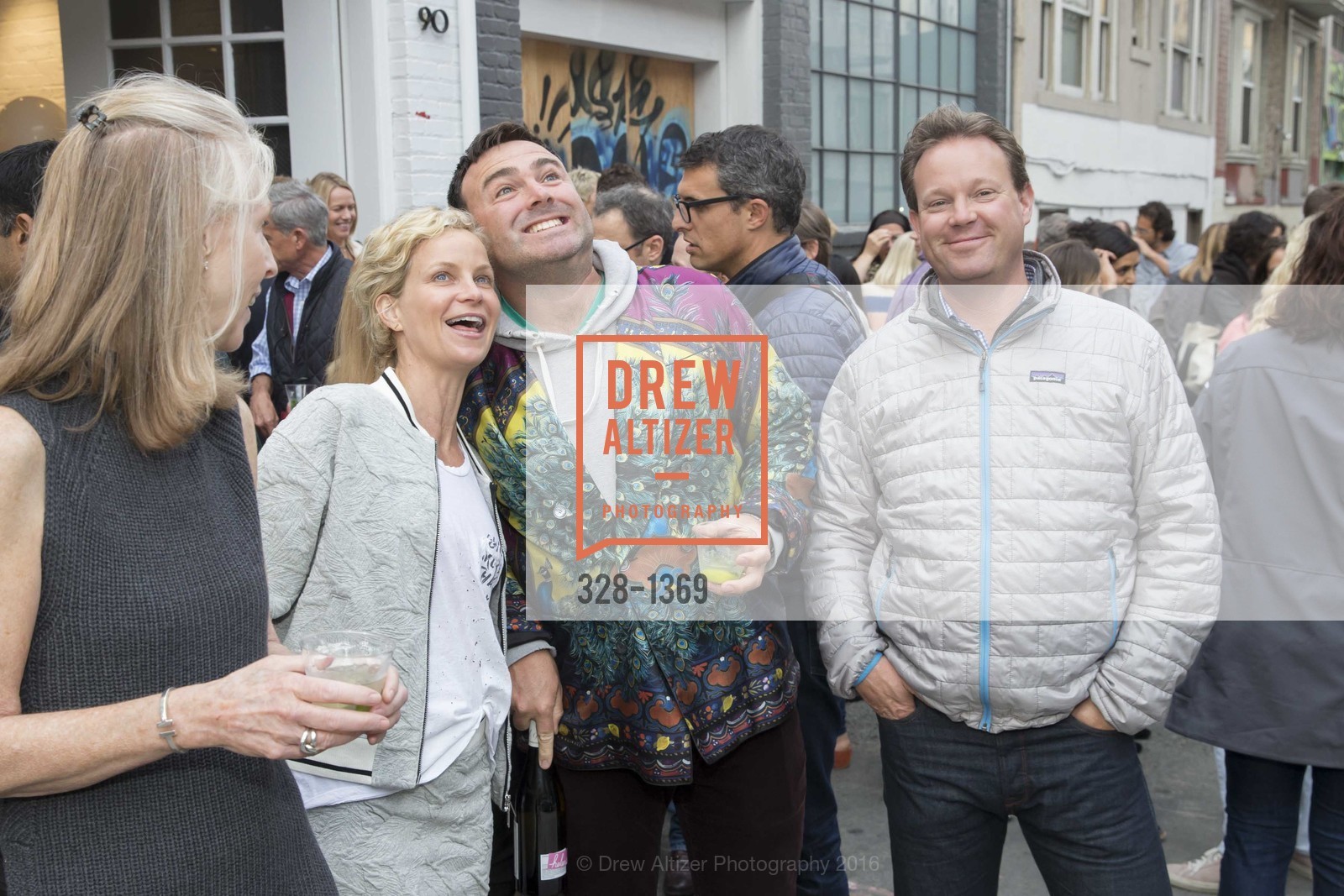 Angela Free, Erica Timbrell, Clayton Timbrell, Stephen Sutro, Clayton Timbrell & Co Office Opening, Clayton Timbrell & Co. 90 Cedar St, August 18th, 2016, Photo #328-1369 Angela Free, Erica Timbrell, Clayton Timbrell, Stephen Sutro, Photo #328-1369