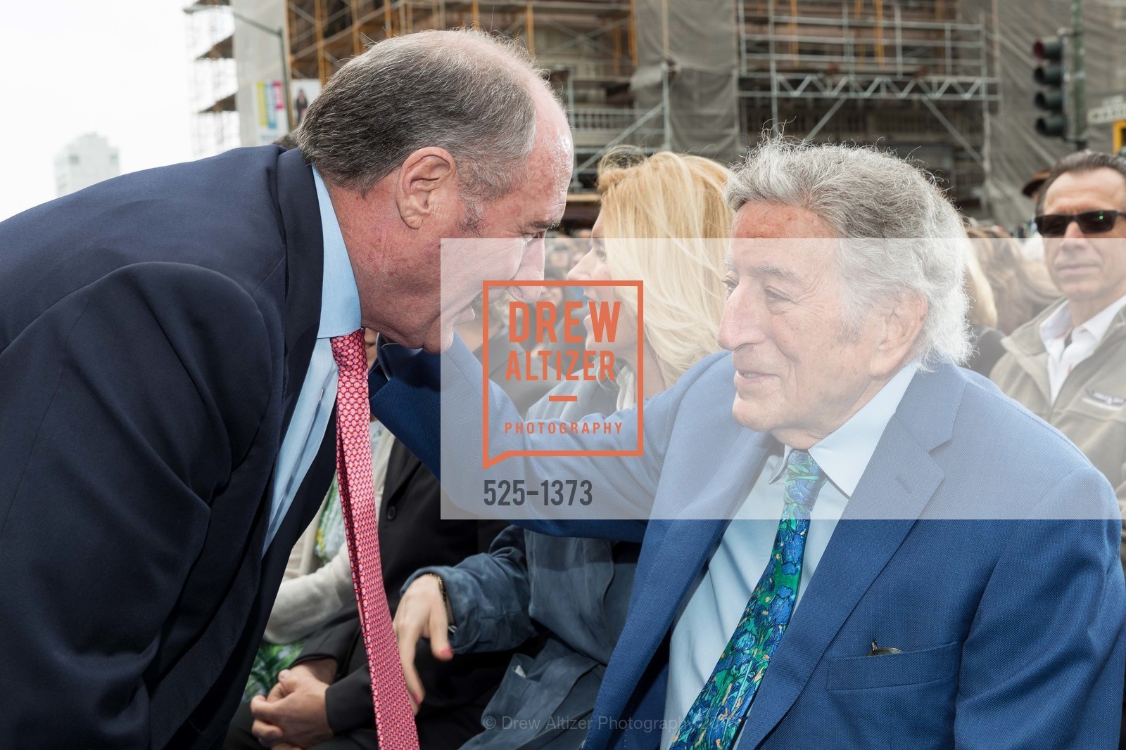 John Goldman, Tony Bennett, Public Dedication & Unveiling for Tony Bennett Commemorative Statue, Fairmont, August 19th, 2016, Photo #525-1373 John Goldman, Tony Bennett, Photo #525-1373