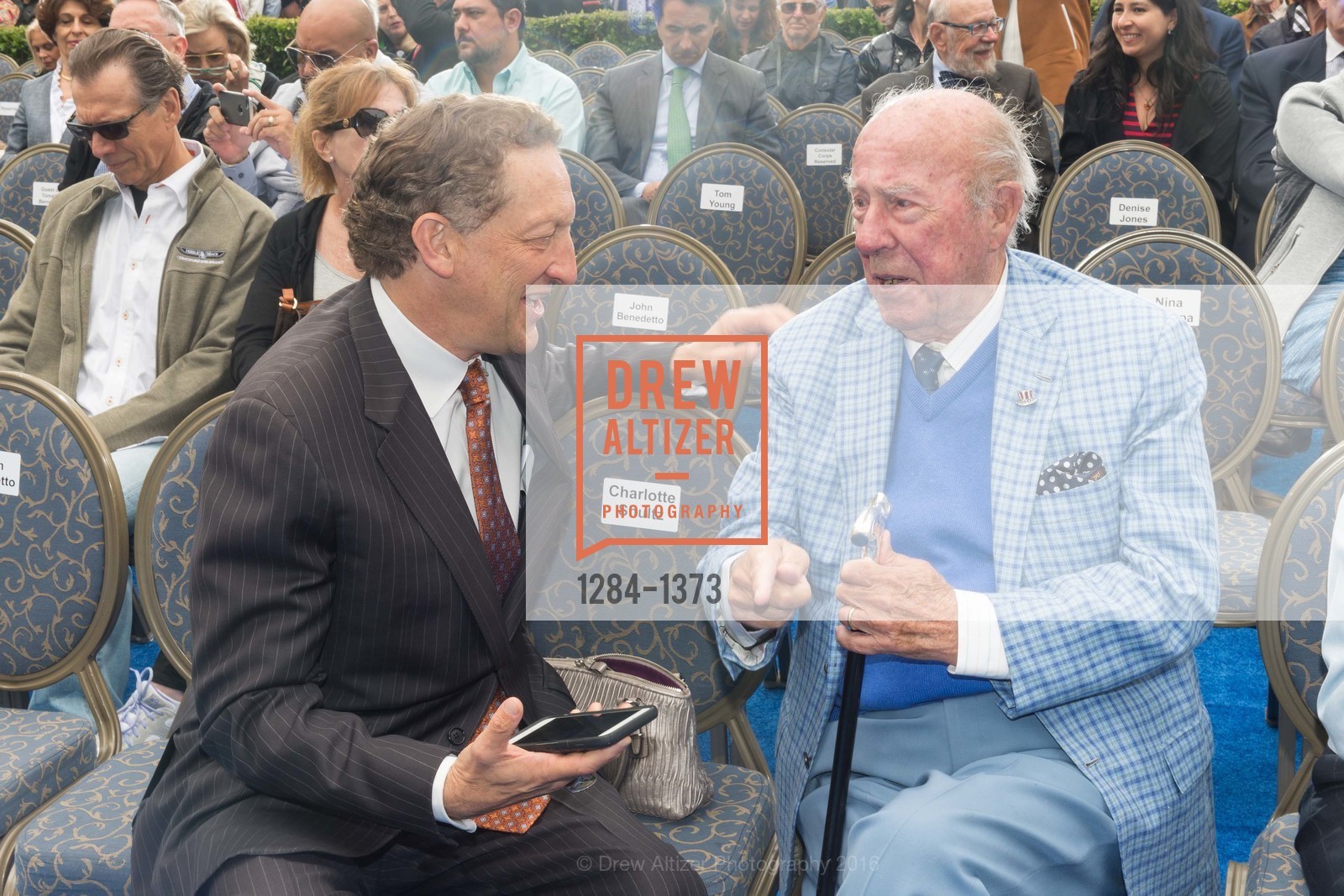 Larry Baer, George Shultz, Photo #1284-1373