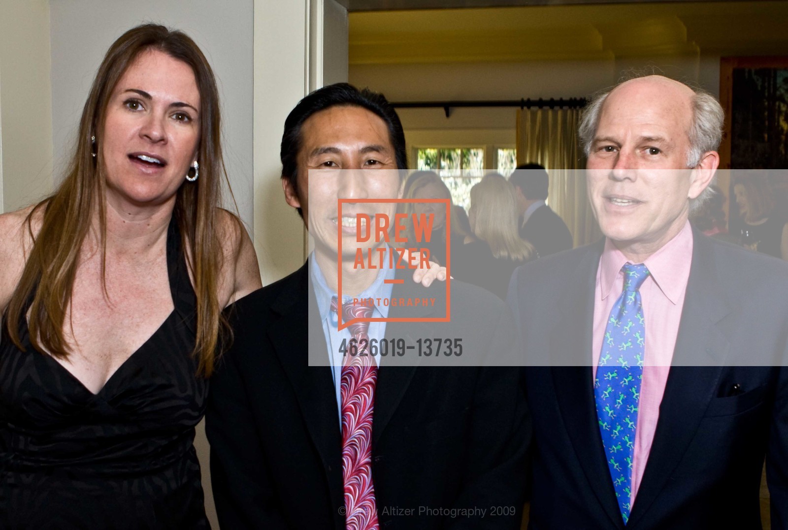 Tanya Peterson, Supervisor Eric Mar, Barnaby Conrad III, ZooFest Benefactor Pre-Party, US, April 1st, 2009, Photo #4626019-13735 Tanya Peterson, Supervisor Eric Mar, Barnaby Conrad III, Photo #4626019-13735