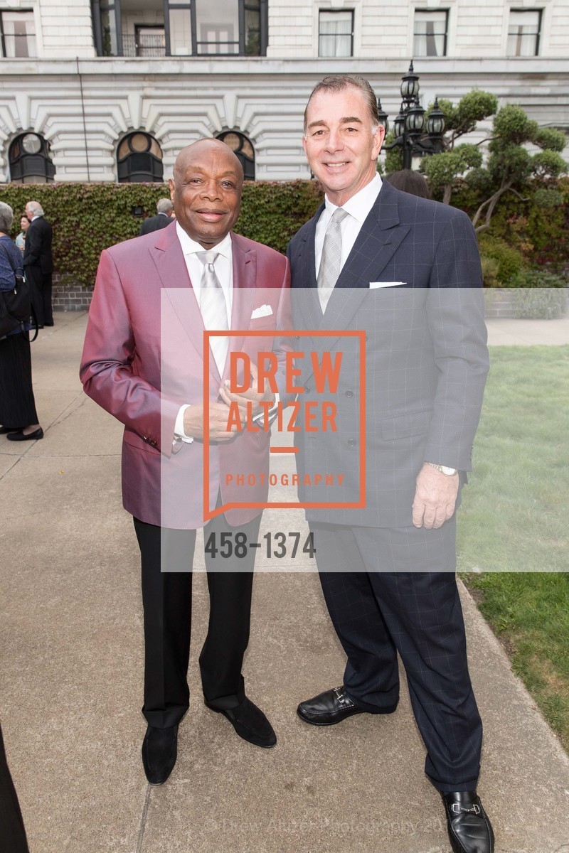 Willie Brown, Marc Corsi, Tony Bennett Benefit Dinner and Concert, Fairmont, Venetian Room, August 20th, 2016, Photo #458-1374 Willie Brown, Marc Corsi, Photo #458-1374