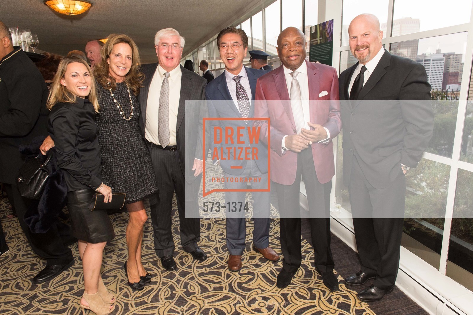Gayle Conway, Ron Conway, Paul Tangsanich, Willie Brown, Tony Bennett Benefit Dinner and Concert, Fairmont, Venetian Room, August 20th, 2016, Photo #573-1374 Gayle Conway, Ron Conway, Paul Tangsanich, Willie Brown, Photo #573-1374
