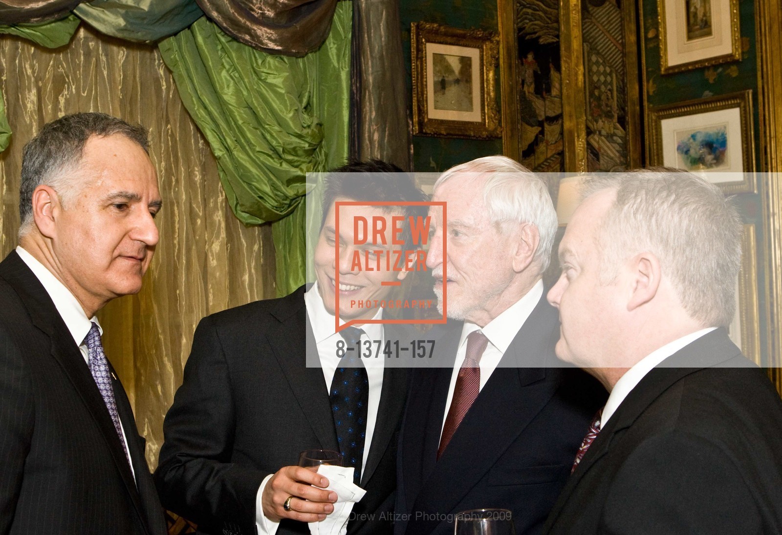 Vartan Shahijanian, Michael Hormel, James Hormel, Ray Nolen, Ann And Gordon Getty Host SF Performances' Presenter Dinner, US, January 26th, 2009, Photo #8-13741-157 Vartan Shahijanian, Michael Hormel, James Hormel, Ray Nolen, Photo #8-13741-157