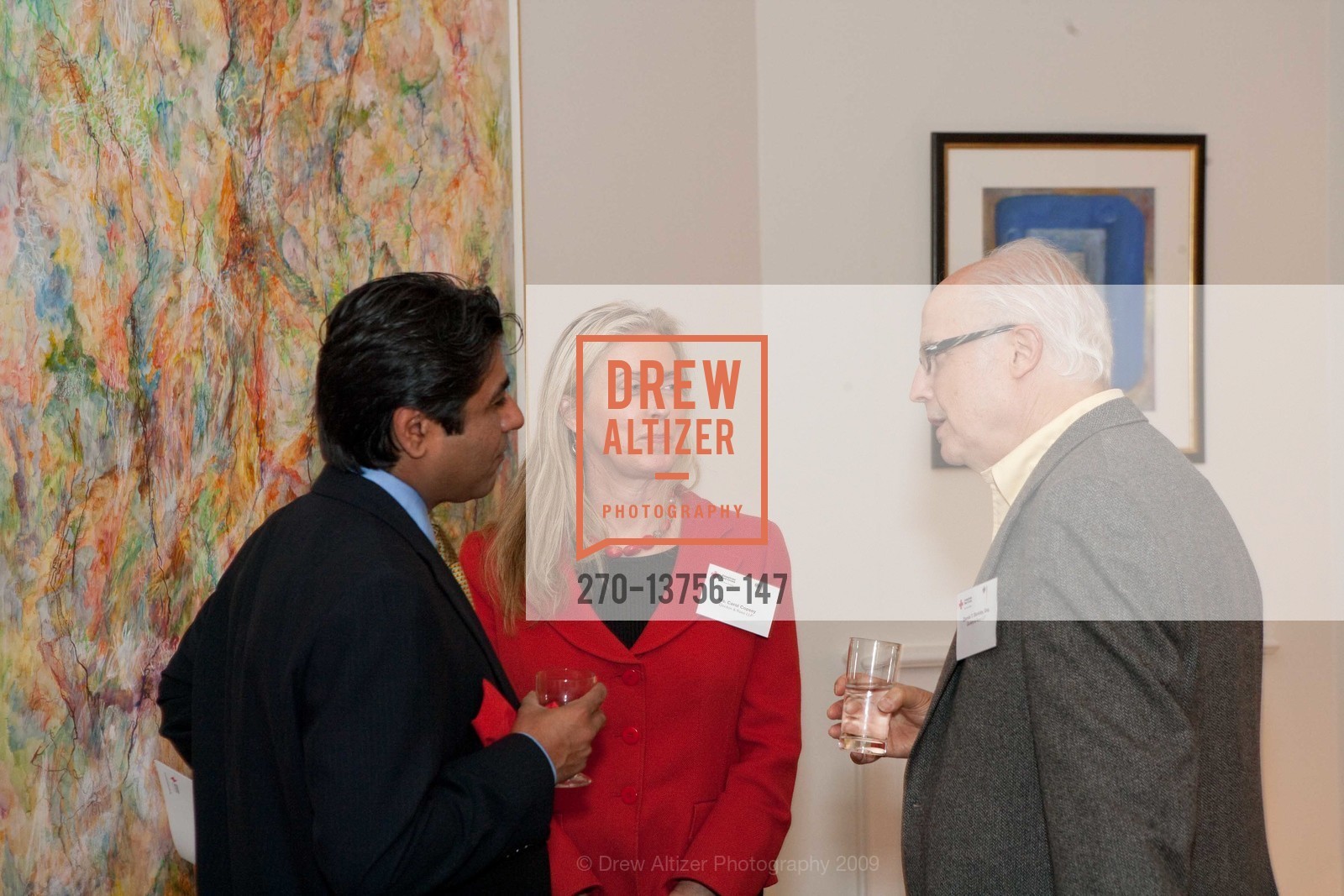 Zahid Jahania, Carol Copsey, Daniel Berkis, Red Cross and German Consulate Reception, US, December 3rd, 2009, Photo #270-13756-147 Zahid Jahania, Carol Copsey, Daniel Berkis, Photo #270-13756-147