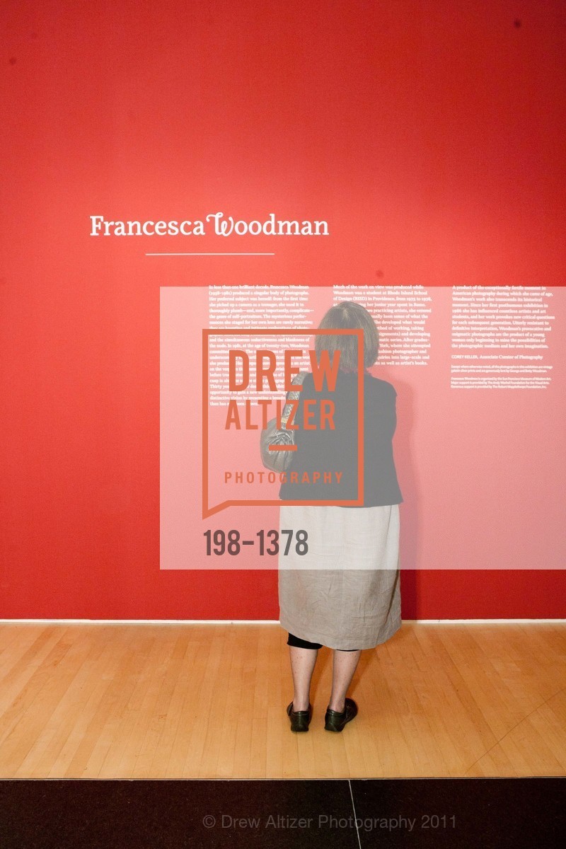 Atmosphere, Opening Reception for Francesca Woodman and The Air We Breathe at SFMOMA, SFMOMA, November 4th, 2011, Photo #198-1378 Atmosphere, Photo #198-1378