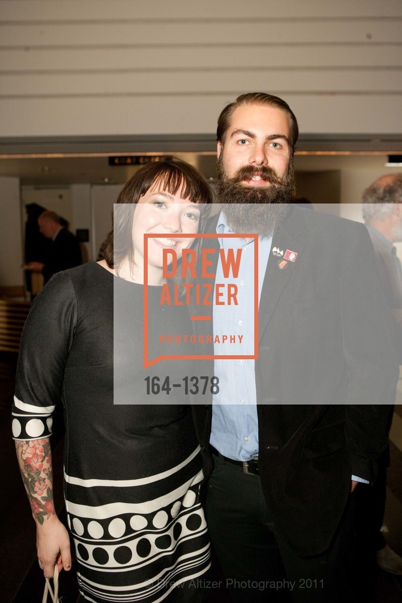 Christina Platter, Elliott Roe, Opening Reception for Francesca Woodman and The Air We Breathe at SFMOMA, SFMOMA, November 4th, 2011, Photo #164-1378 Christina Platter, Elliott Roe, Photo #164-1378