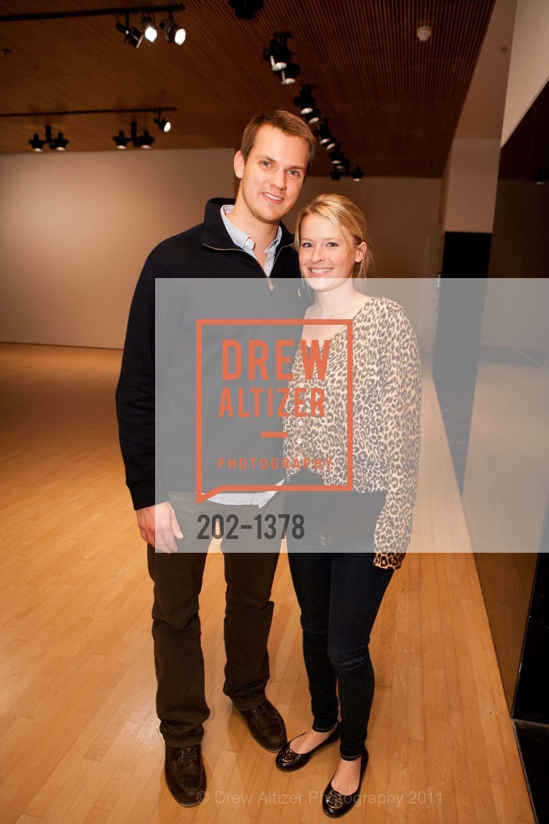 Marcus Gwick, Cordelia Holt, Opening Reception for Francesca Woodman and The Air We Breathe at SFMOMA, SFMOMA, November 4th, 2011, Photo #202-1378 Marcus Gwick, Cordelia Holt, Photo #202-1378