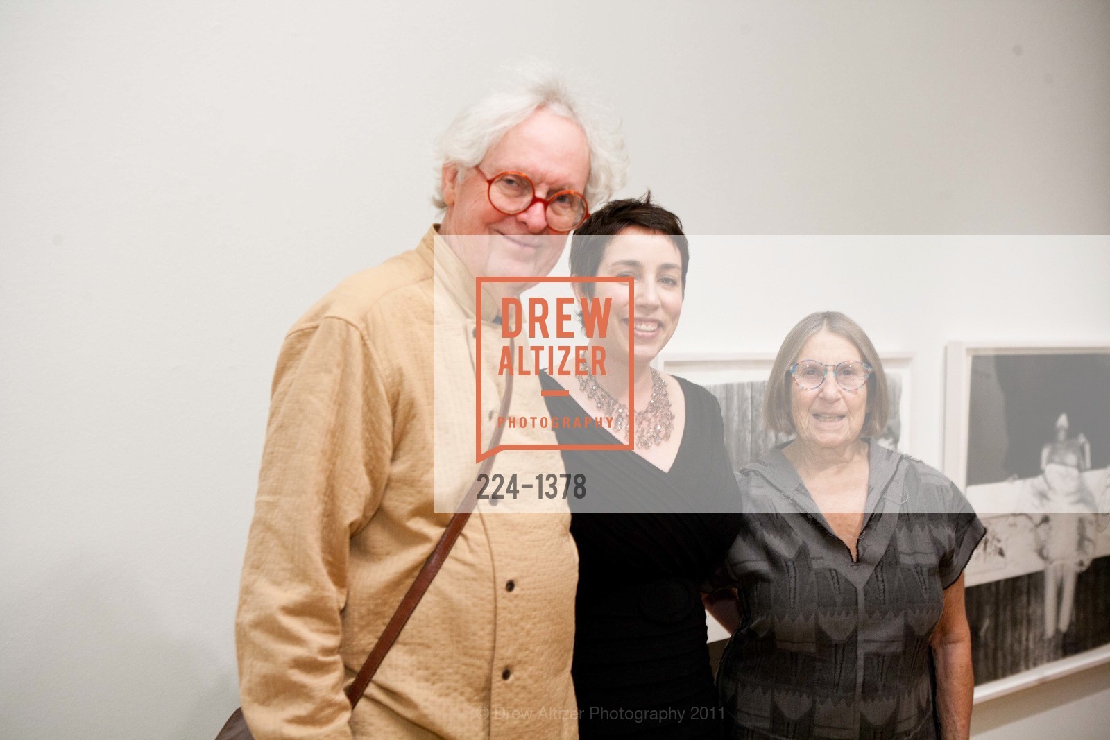 George Woodman, Corey Keller, Betty Woodman, Photo #224-1378