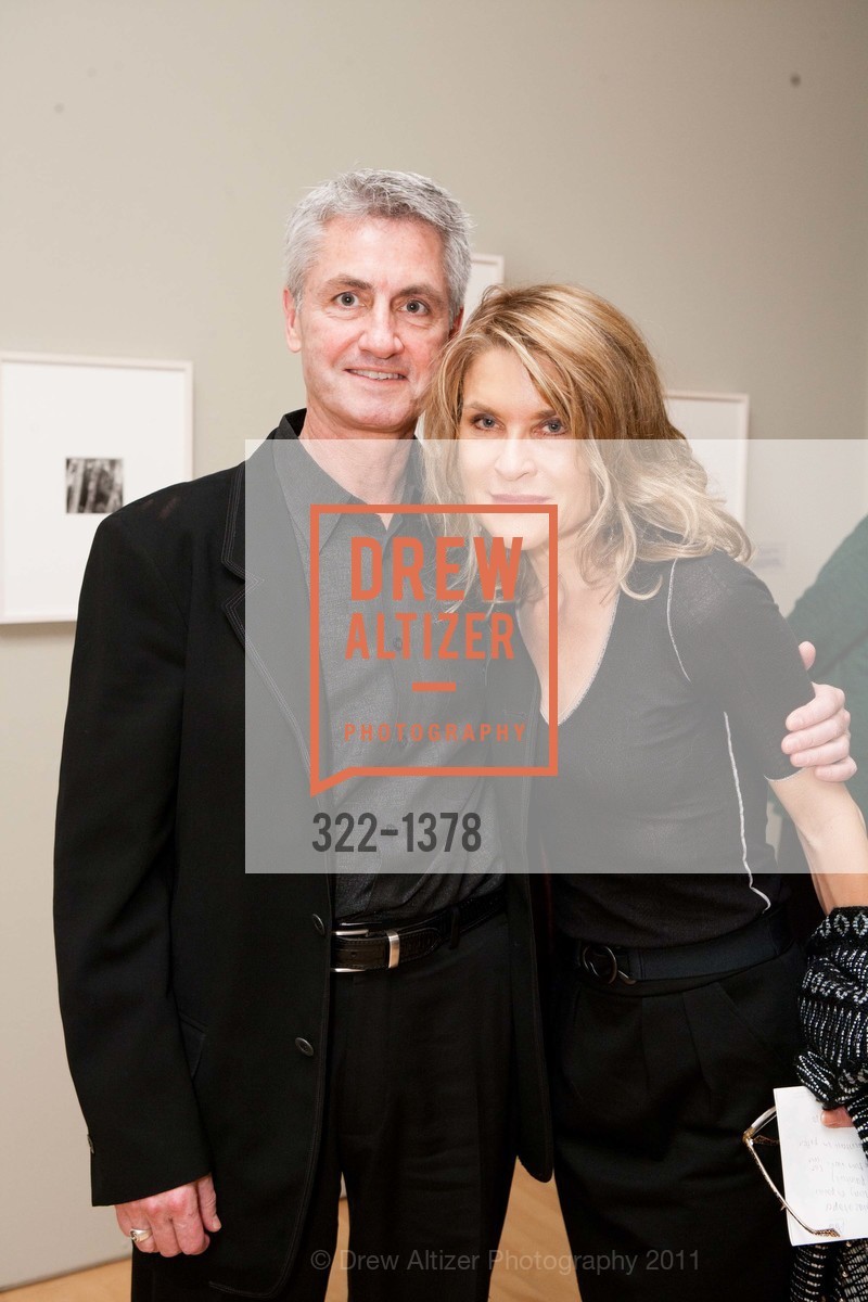 Bob Barns, Gwynn Vitello, Opening Reception for Francesca Woodman and The Air We Breathe at SFMOMA, SFMOMA, November 4th, 2011, Photo #322-1378 Bob Barns, Gwynn Vitello, Photo #322-1378