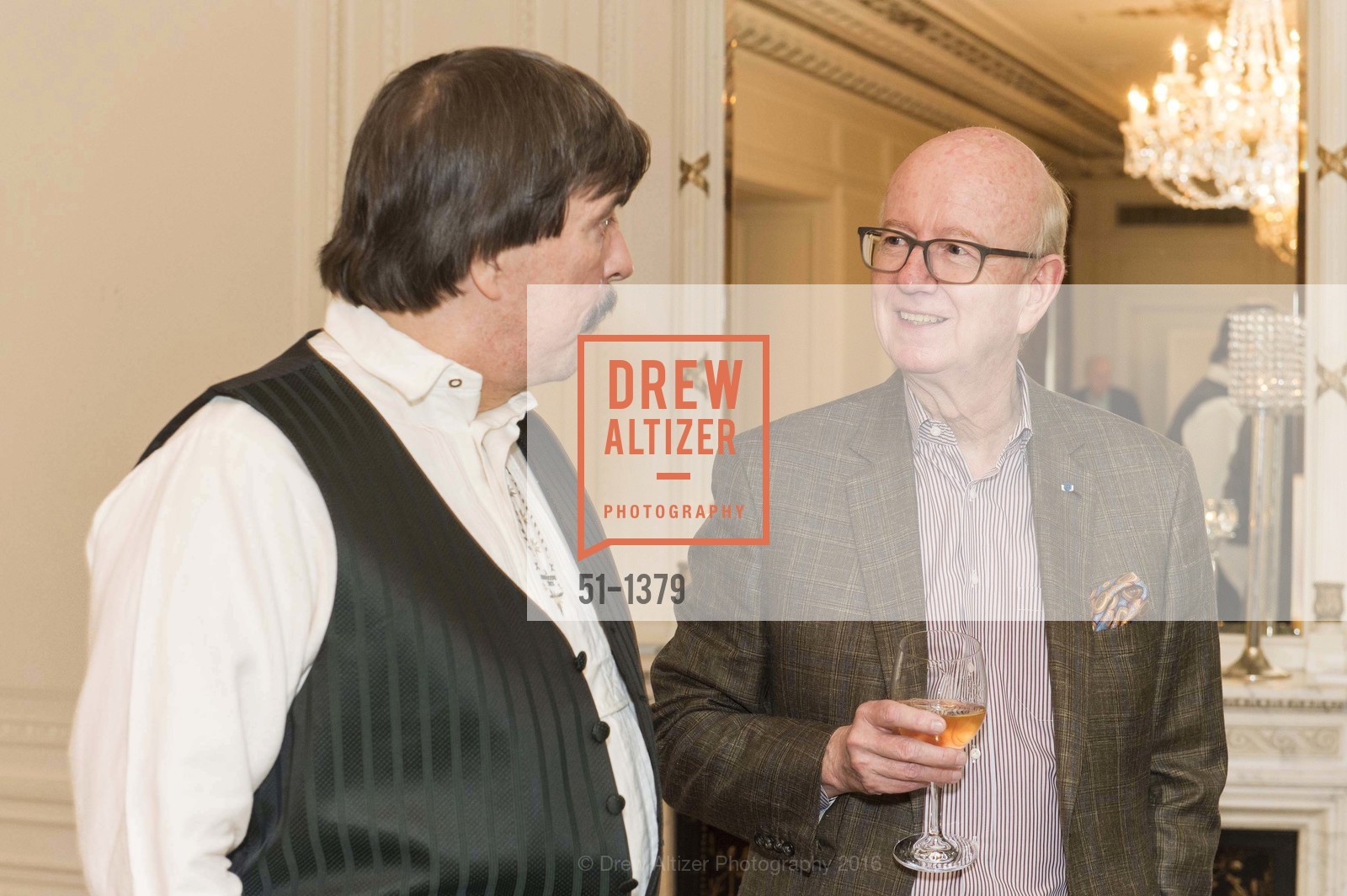 John Rosin, Tom Horn, Compassion is Universal Preview Party, Palace Hotel, August 22nd, 2016, Photo #51-1379 John Rosin, Tom Horn, Photo #51-1379