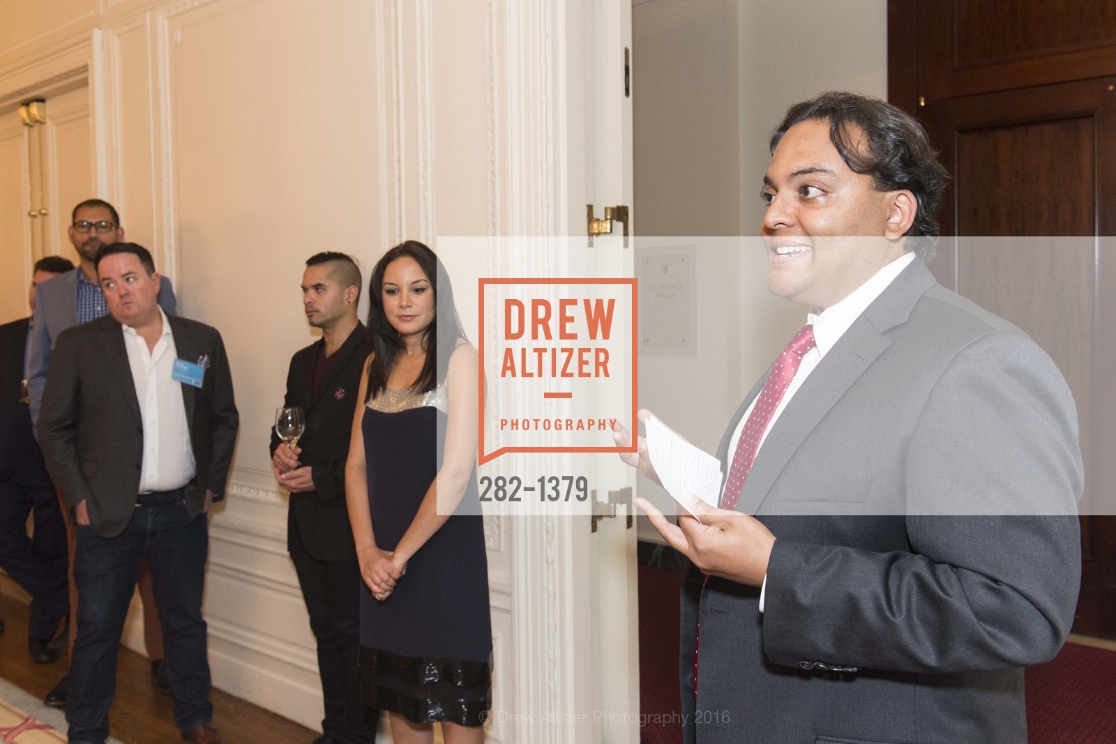 Bahya Murad, Kaushik Roy, Compassion is Universal Preview Party, Palace Hotel, August 22nd, 2016, Photo #282-1379 Bahya Murad, Kaushik Roy, Photo #282-1379